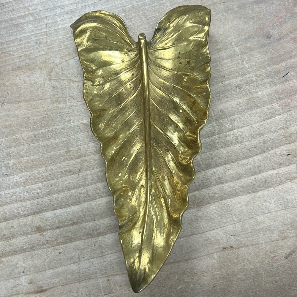 Brass Calla Lilly